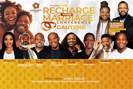The Recharge Your Marriage Conference - Gauteng
